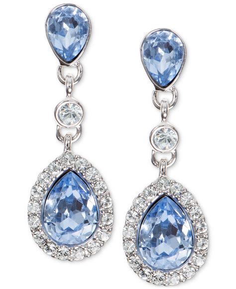 givenchy blue earrings